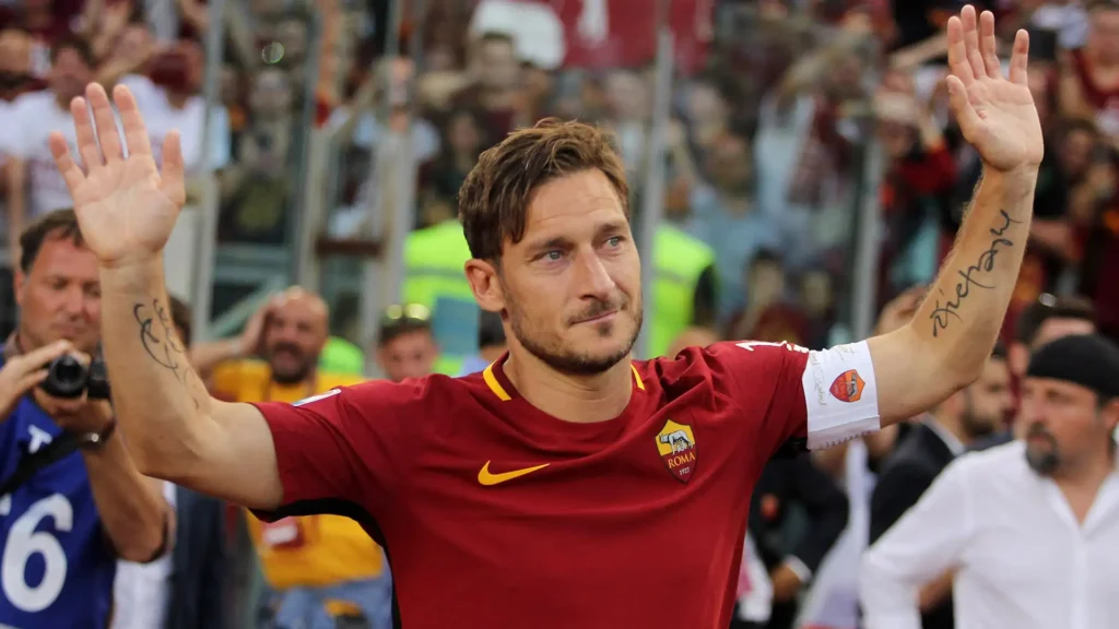 Francesco Totti, the 'Eternal Captain' of AS Roma