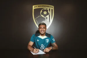 Julian Araujo signing for Bournemouth