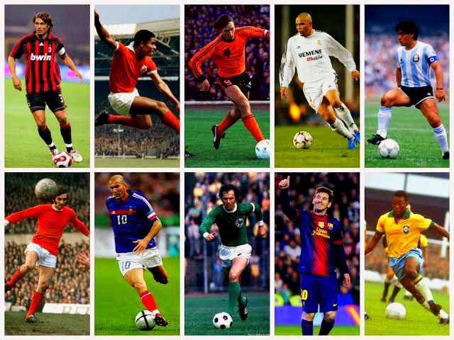 Top 10 Greatest Footballers of All Time